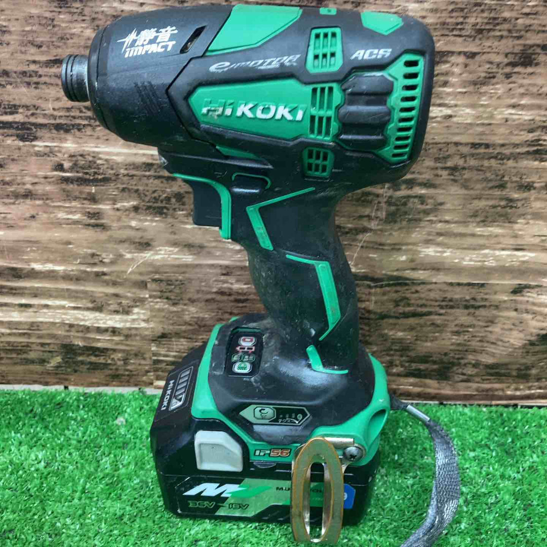 ★ハイコーキ(HIKOKI ※旧:日立工機) コードレスソフトインパクトドライバー WHP18DBL(2LYPK)(L)【川越店】