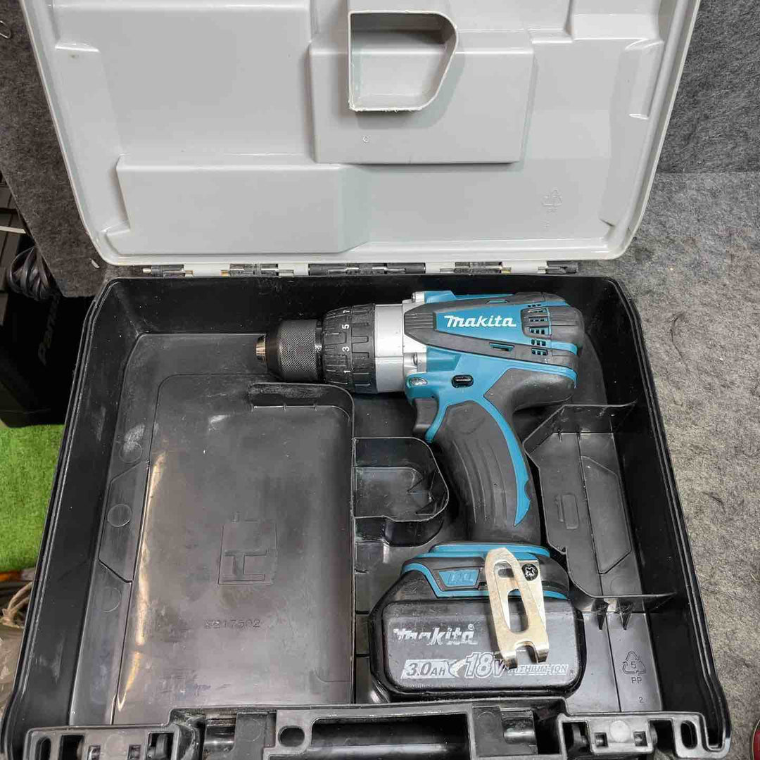 マキタ(makita) コードレスドライバドリル DF458DZ 3.0Ahバッテリー付【桶川店】