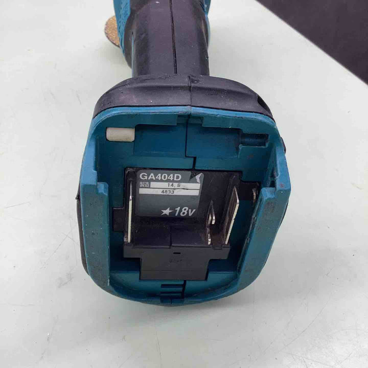 ☆マキタ(makita) 100mmコードレスディスクグラインダー GA404DZ【越谷店】