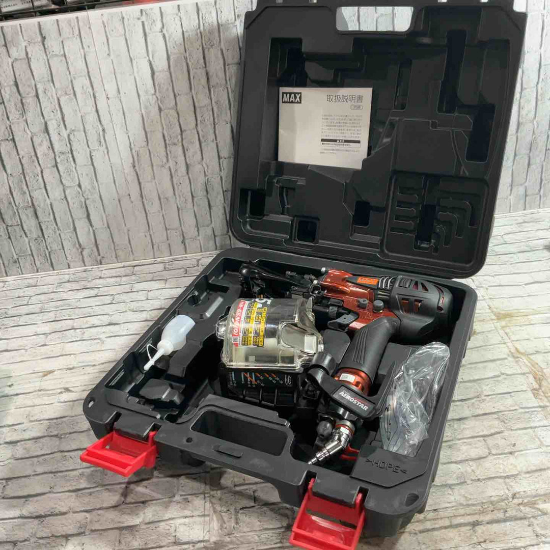 ★マックス(MAX) 高圧エア釘打ち機 HN-65N4(D)-R【川口店】