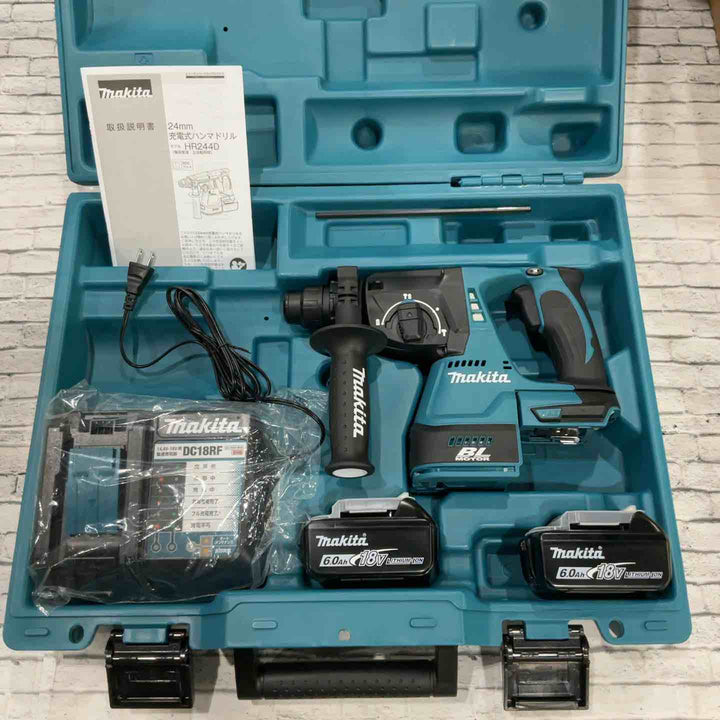 ★マキタ(makita) コードレスハンマドリル HR244DRGX【川口店】