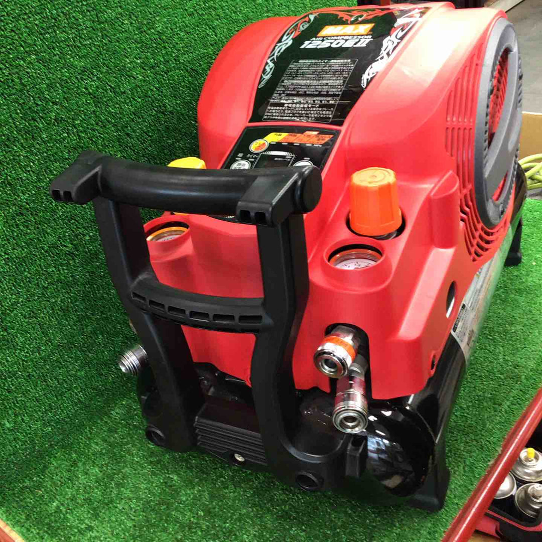 ★マックス(MAX) エアコンプレッサー AK-HL1250E2_レッド【川崎店】