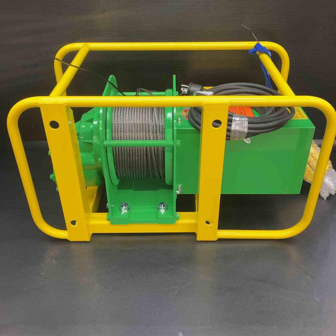 【店頭受取り限定】【未使用品】トーヨーコーケン ダブル無線式足場材荷揚用ウインチ φ4×100M MA-E900WR-100M　【佐川着払いOK！！】　【川越店】