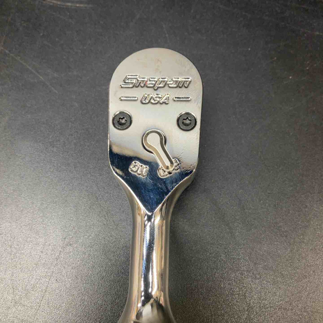 【未使用品】スナップオン(Snap-on)差込角3/8(9.5mm) 100ギヤヘッド ソフトグリップ FH100HV ハイビジイエロー【川越店】