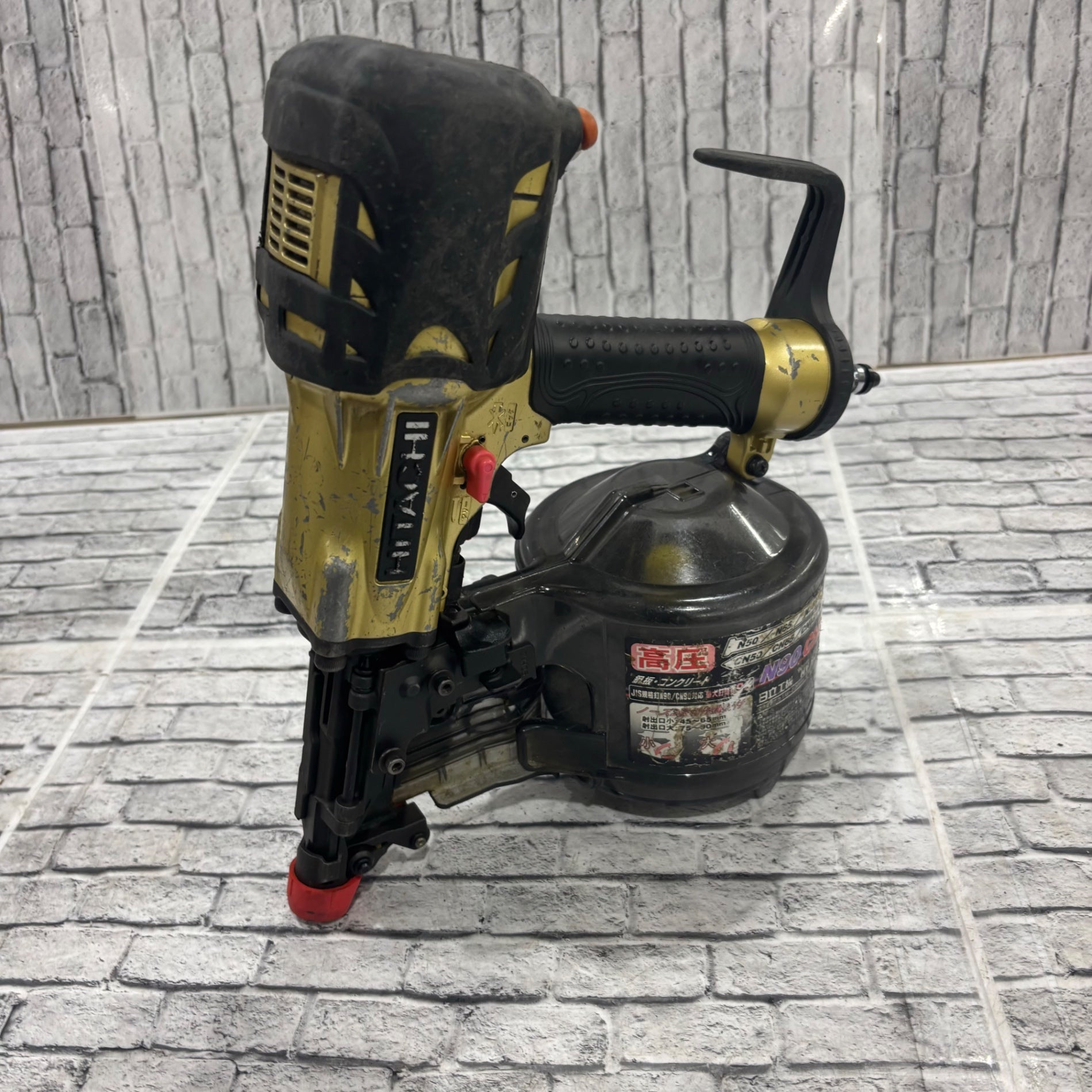 ☆ハイコーキ(HIKOKI ※旧:日立工機) 高圧エア釘打ち機 NV90HMC ☆ハイコーキ(HIKOKI ※旧:日立工機) 高圧エア釘打ち機 NV90HMC
