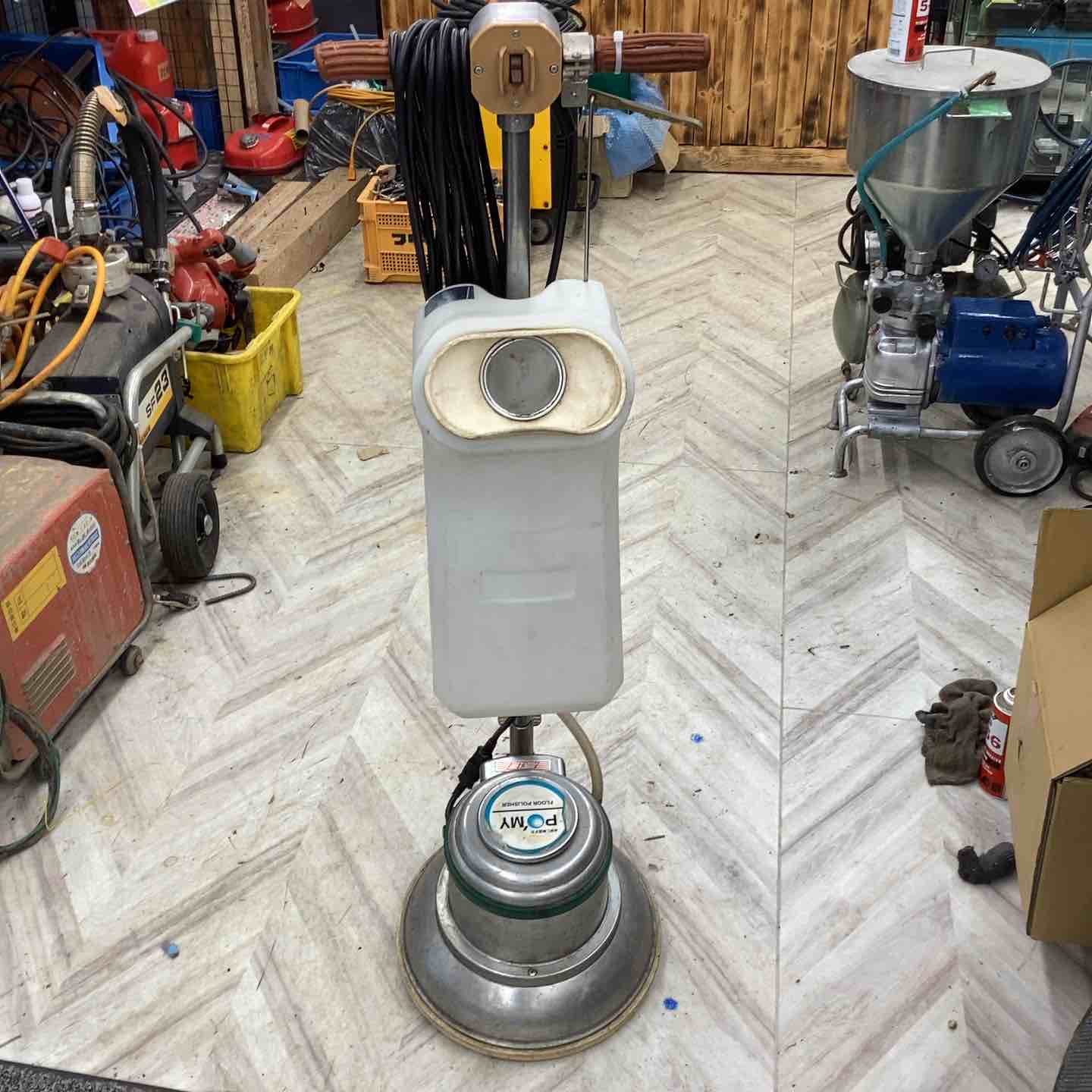 【引取限定】ムサシ CCP-120H ポリッシャー エレクトリック 床洗浄機【下関店】【中古】 引取限定】ムサシ CCP-120H ポリッシャー エレクトリック 床洗浄機
