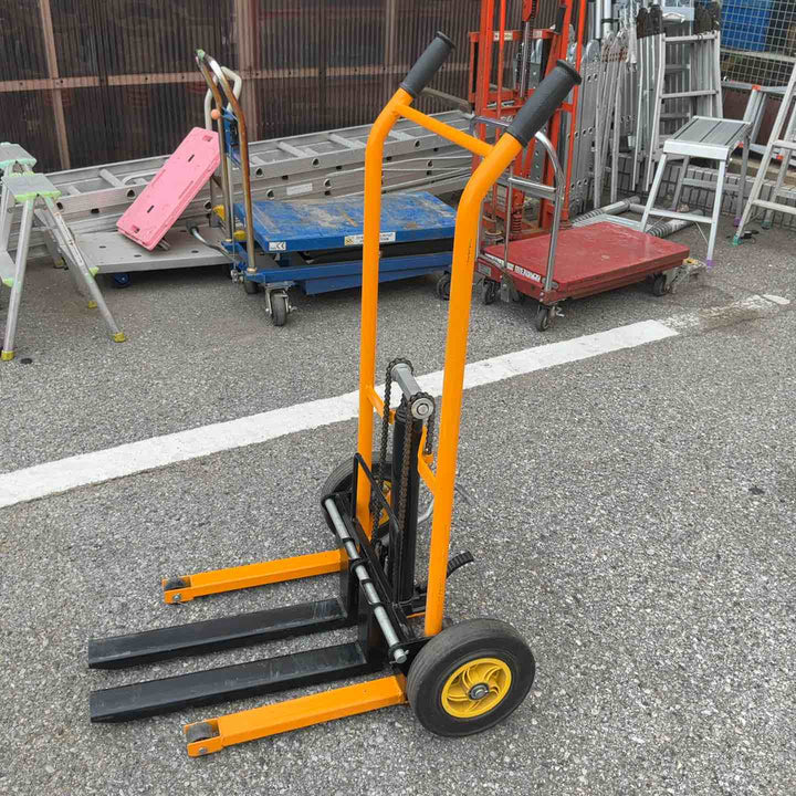 【店頭受取り限定】◇ハンドリフト 200kg 油圧ペダル式 リフト【草加店】