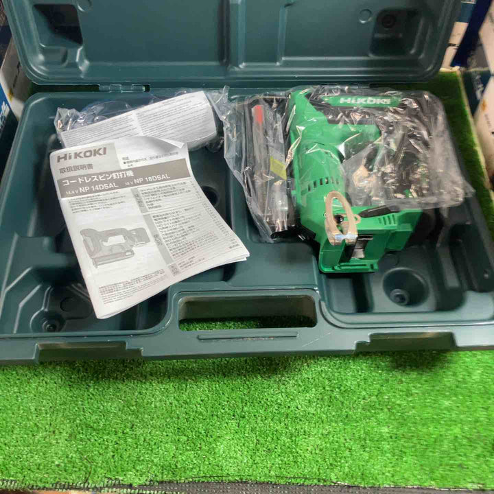 ◇ハイコーキ(HIKOKI ※旧:日立工機) コードレスピンネイラ NP18DSAL(NN)【草加店】