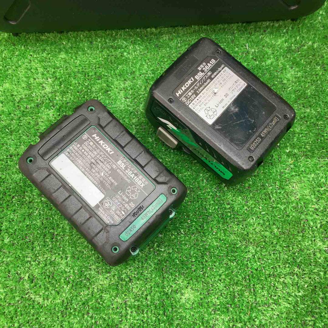 ★ハイコーキ(HIKOKI ※旧:日立工機) コードレスインパクトドライバ アグレッシブグリーン WH36DD(2XHLSZ)【川越店】