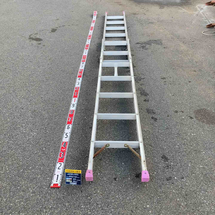 【中古品/店頭受取り限定】 アルインコ(ALINCO) ハンディロック式2連はしご4.02m ANP-40F 【東大和店】