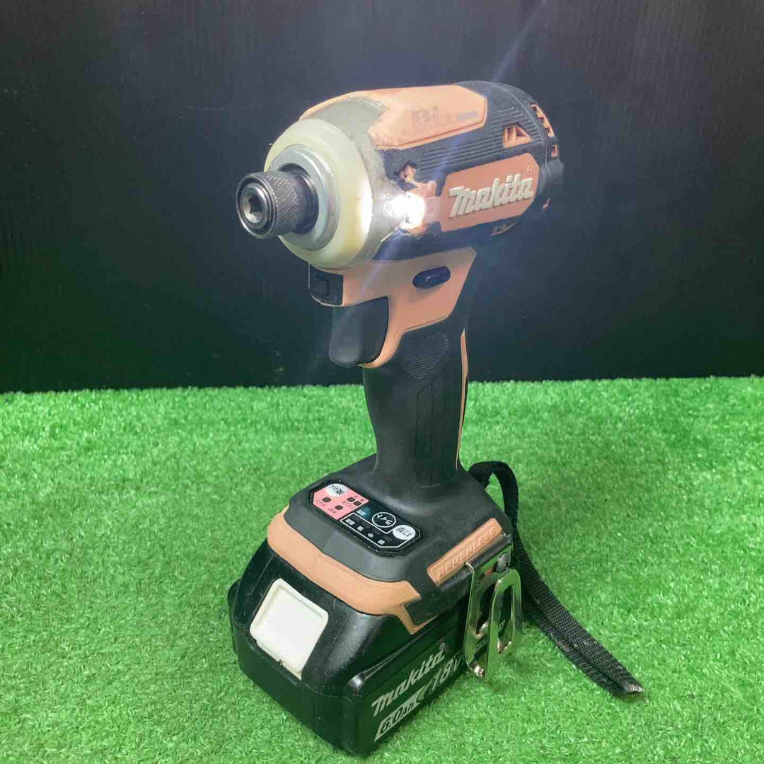 【中古品】★マキタ(makita) コードレスインパクトドライバー TD171DGXFC 18V6.0Ah1個セット【岩槻店】