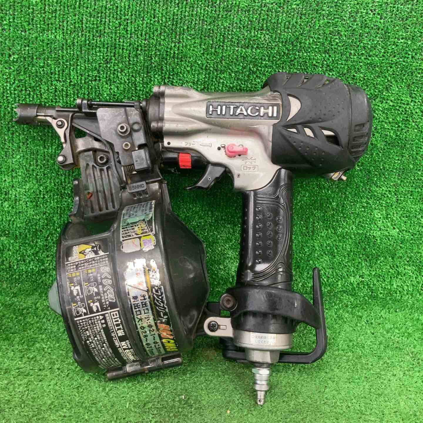 ★ハイコーキ(HIKOKI ※旧:日立工機) 高圧エア釘打ち機 NV65HMC(G)【川崎店】 ☆ハイコーキ(HIKOKI ※旧:日立工機) 高圧エア釘打ち機 NV65HMC(G