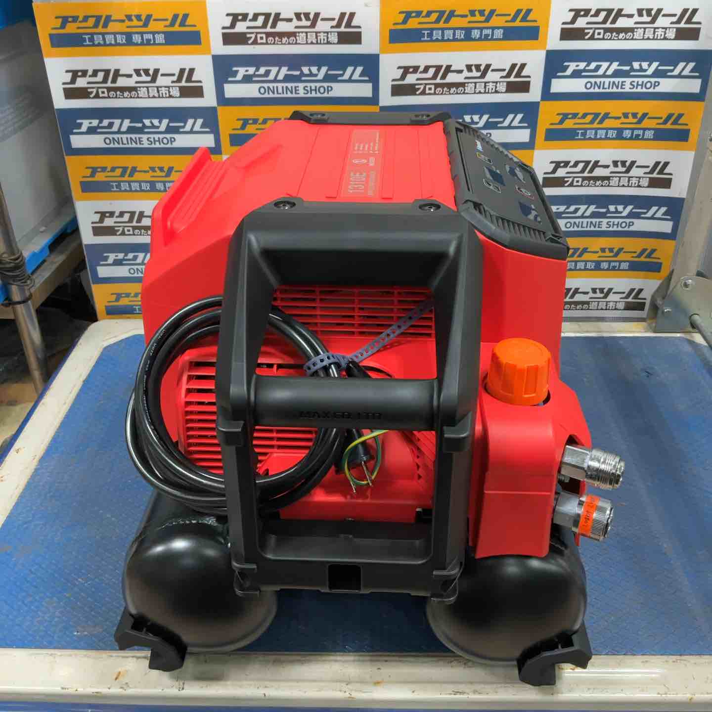 ☆マックス(MAX) エアコンプレッサー AK-HH1310E_レッド【草加店