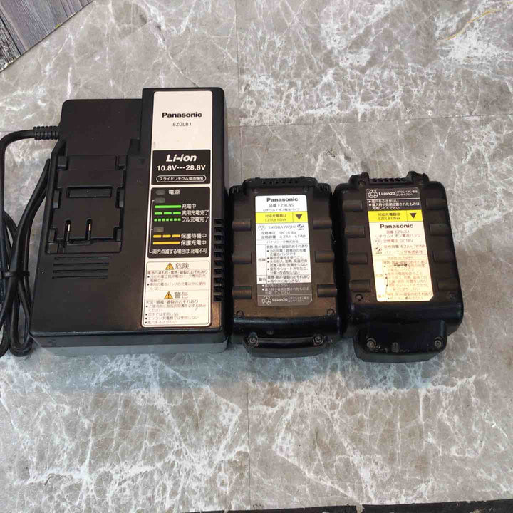 ◇パナソニック(Panasonic) コードレスチップソーカッター EZ45A2LS2G-H【八潮店】