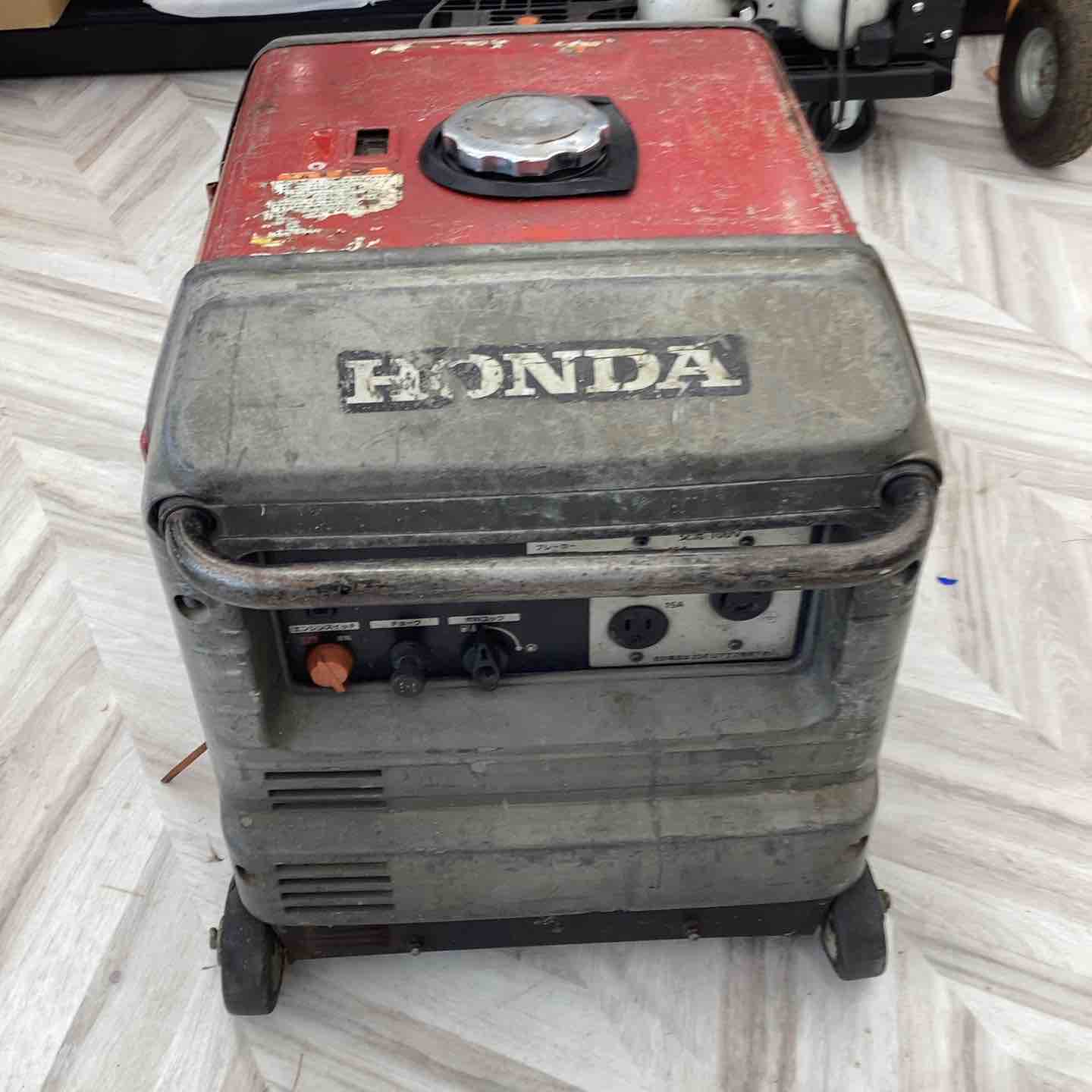 中古 HONDA ホンダ EX22 サイクロコンバーター 車輪あり 発電機