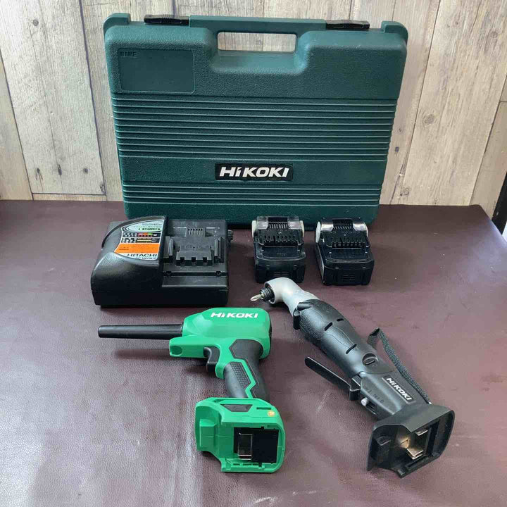 【中古品】 ハイコーキ(HIKOKI※旧日立工機) 18V コーナインパクトドライバー・エアダスタ まとめセット ブロアー コードレス 【東大和店】