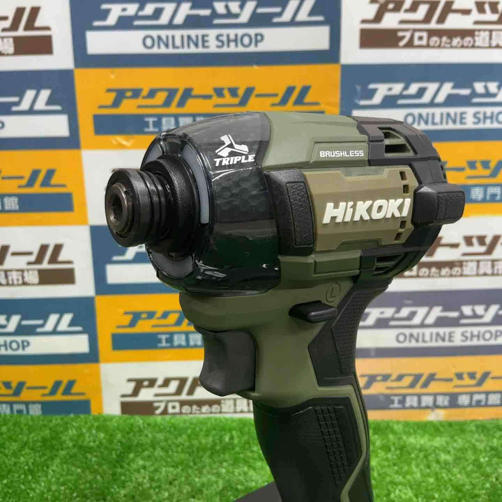 【未使用】ハイコーキ(HIKOKI ※旧:日立工機) コードレスインパクトドライバ フォレストグリーン WH36DD(2XHGSZ)【川越店】