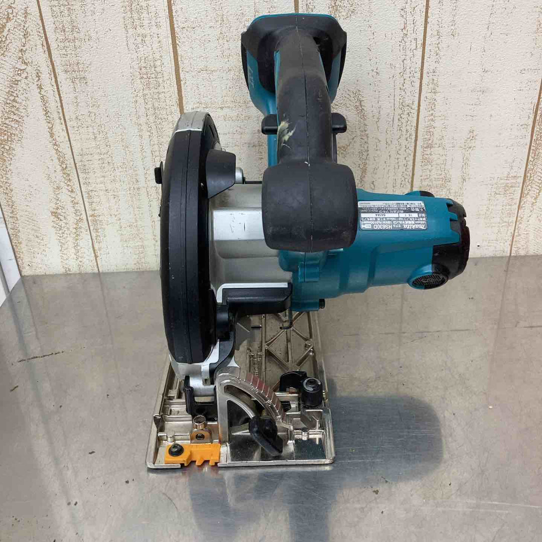 【中古品】★マキタ makita 充電式 コードレス丸のこ HS630DZ 18V バッテリー1個付き♪【柏店】