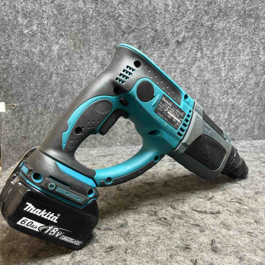 マキタ(makita) コードレスハンマドリル HR202DZK(18V6.0Ahバッテリー付) 【桶川店】