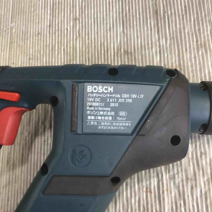 ★ボッシュ(BOSCH) コードレスハンマドリル GBH18V-LIY【草加店】