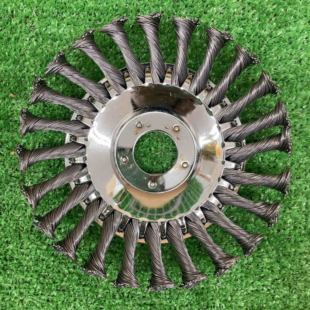 【未使用・現状品】 6インチ スチールワイヤーブラシ ＊3個セット 【鴻巣店】