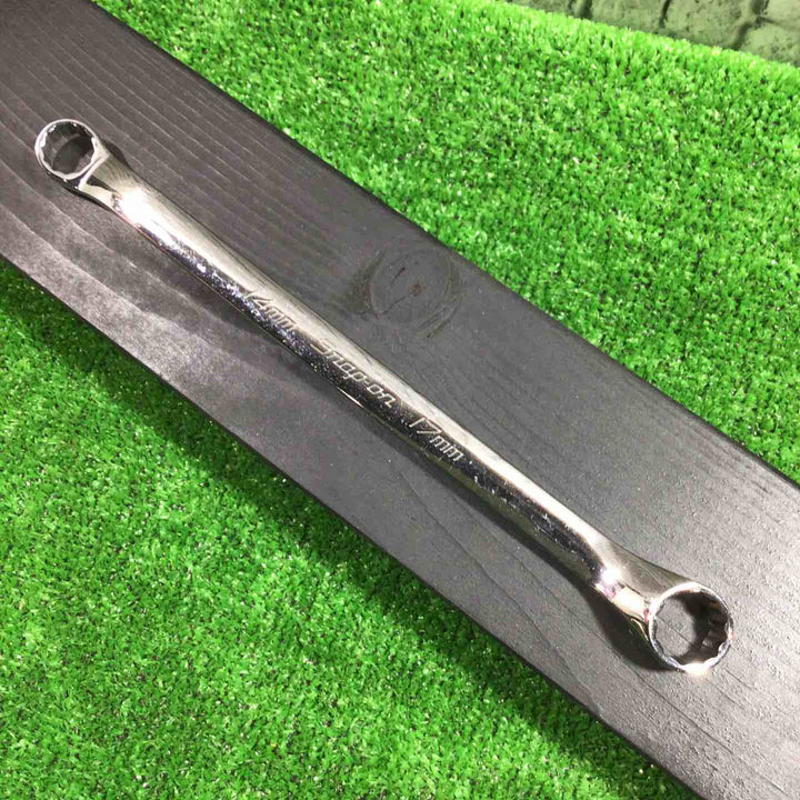 スナップオン(Snap-on) 10°オフセットメガネレンチ XBM1417A 14mmx17mm 【川口店】