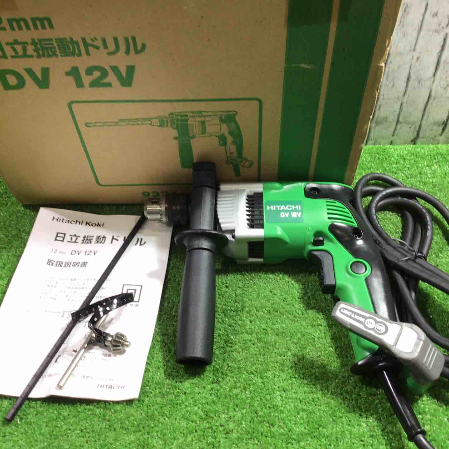 【展示品】日立工機 振動ドリル ☆ハイコーキ(HIKOKI ※旧:日立工機) 振動ドリル DV12V【川口店