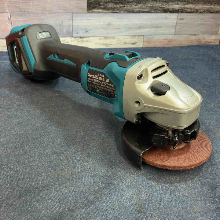 ★マキタ(makita) 100mmコードレスディスクグラインダ GA412DZ【八潮店】