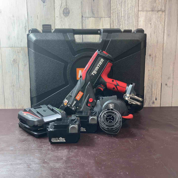 【中古品】 マックス(MAX) 鉄筋結束機 ツインタイア RB-442T-B2C/1450A 【東大和店】
