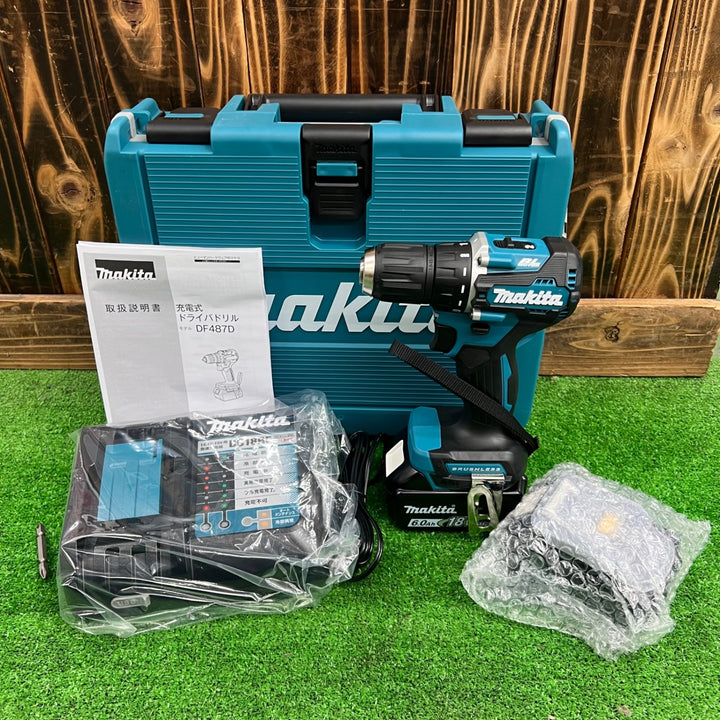 ★マキタ(makita) コードレスドリルドライバー DF487DRGX【草加店】