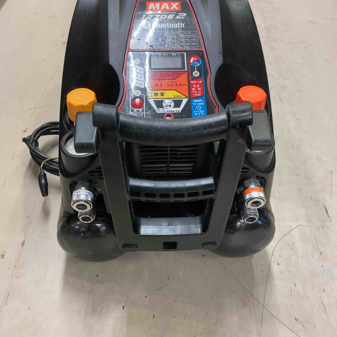 ★マックス(MAX) エアコンプレッサー AK-HH1270E2_ブラック【町田店】