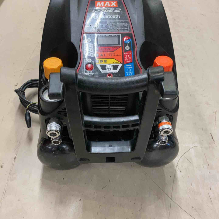 ★マックス(MAX) エアコンプレッサー AK-HH1270E2_ブラック【町田店】