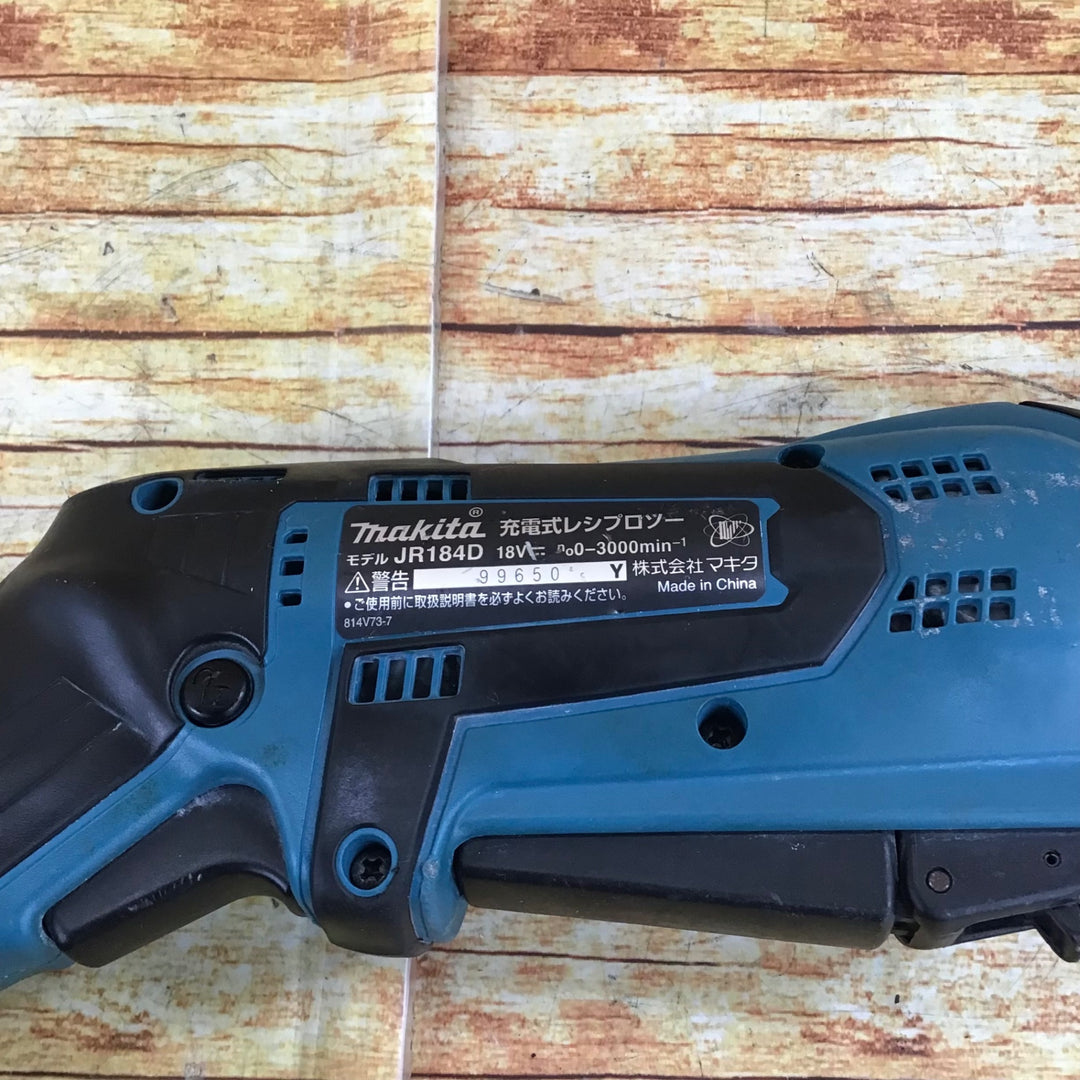 ★マキタ(makita) コードレスレシプロソー JR184DZ【川崎店】