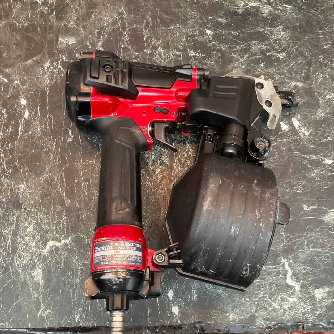 ★マキタ(makita) 高圧エア釘打ち機 AN533H【八潮店】