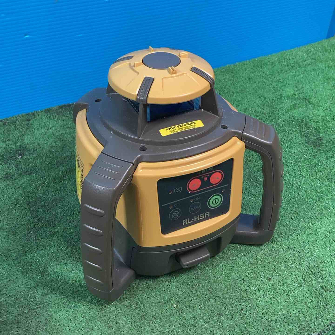 【美品】◇トプコン(TOPCON) ローテーティングレーザー RL-H5A+LS-100D ◎本体＋受光器＋三脚付き！【岩槻店】