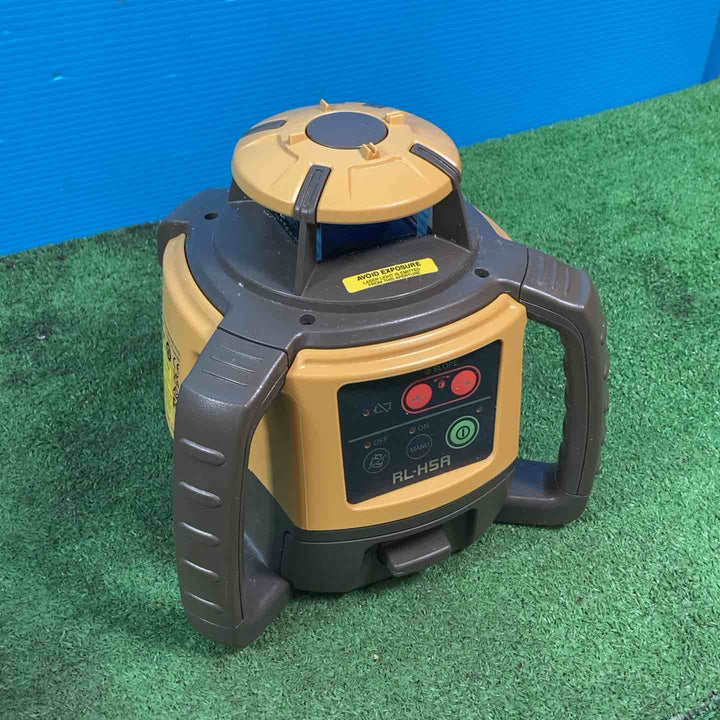 【美品】◇トプコン(TOPCON) ローテーティングレーザー RL-H5A+LS-100D ◎本体＋受光器＋三脚付き！【岩槻店】