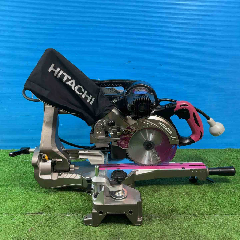 【中古】ハイコーキ HiKOKI 日立工機 C6RSHC スライドマルノコ ※ライト・安全カバー不良有り【ハンズクラフト佐賀】 ☆ハイコーキ(HIKOKI ※旧:日立工機) 卓上スライド丸のこ C6RSHC【岩槻