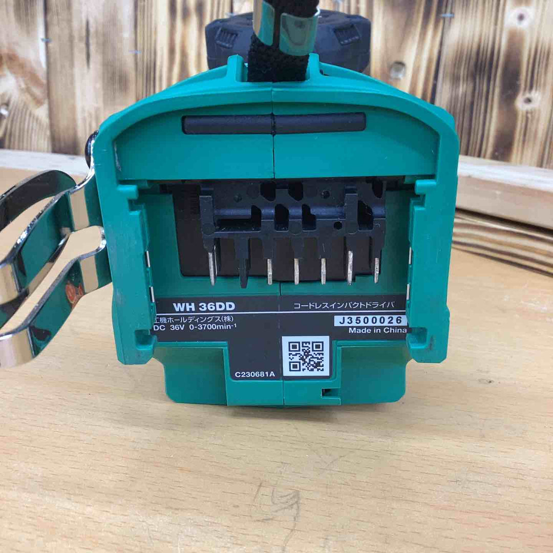 ★ハイコーキ(HIKOKI ※旧:日立工機) コードレスインパクトドライバ WH36DD(NNL)【越谷店】