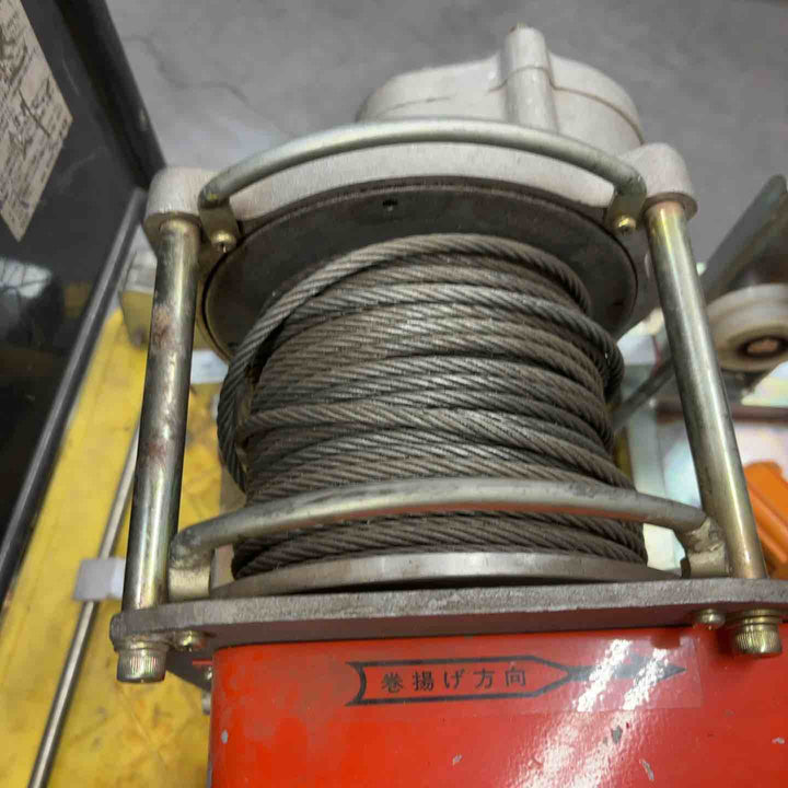 【店頭受取り限定】ミツヤ 瓦揚げ機 MP-9w2　はしご、荷揚台車、屋根用ハシゴ リモコン2個付き【川口店】