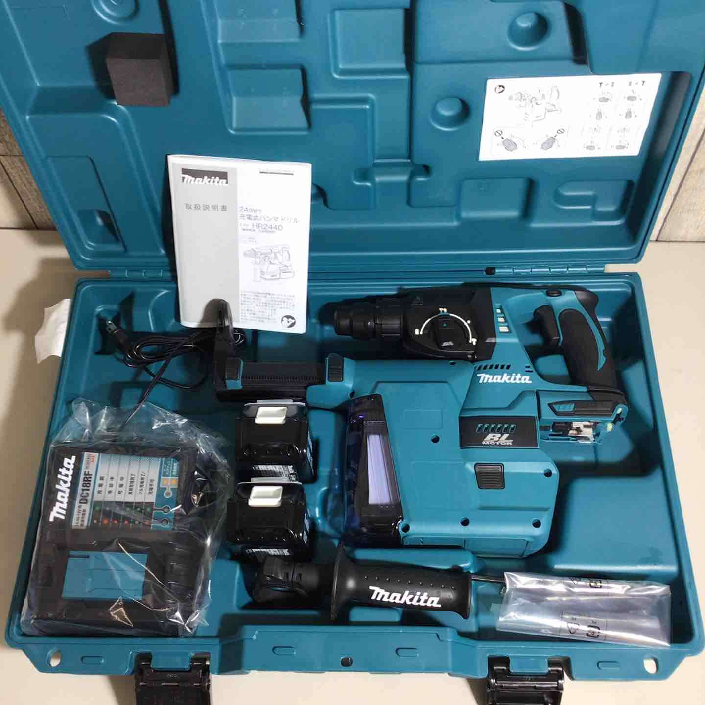 ☆マキタ(makita) コードレスハンマドリル HR244DRGXV【岩槻店