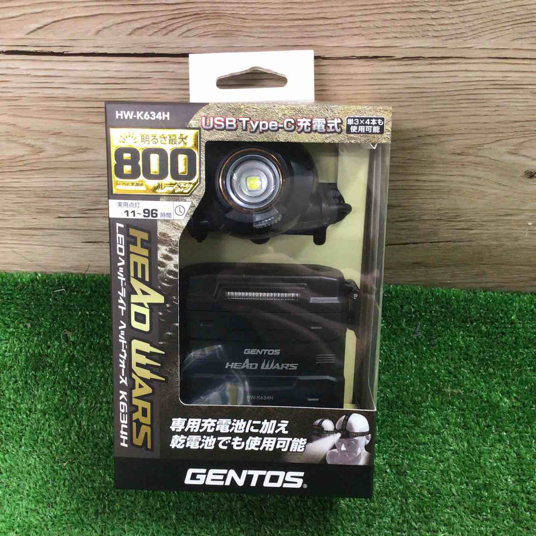 ジェントス(GENTOS) ヘッドライト DPX-518H HW-K634H セット【町田店】