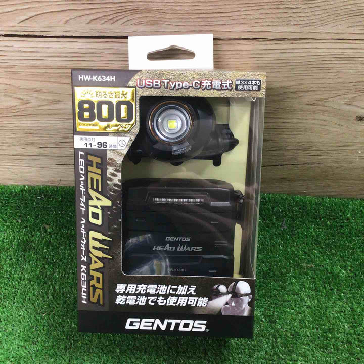 ジェントス(GENTOS) ヘッドライト DPX-518H HW-K634H セット【町田店】