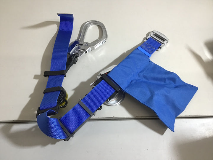 【未使用品】〇タニザワ 巻取式胴ベルト　ST＃565II-S-50AII-BL【戸田店】