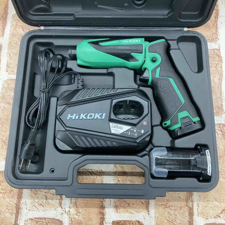 ◇ハイコーキ(HIKOKI ※旧:日立工機) 7.2V コードレスペンインパクトドライバー WH7DL(2LCSK)【所沢店】