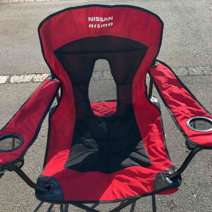【中古品】 ニスモ(nismo) FANチェア(大) KWA7060G20 折りたたみ椅子 2個セット 【東大和店】
