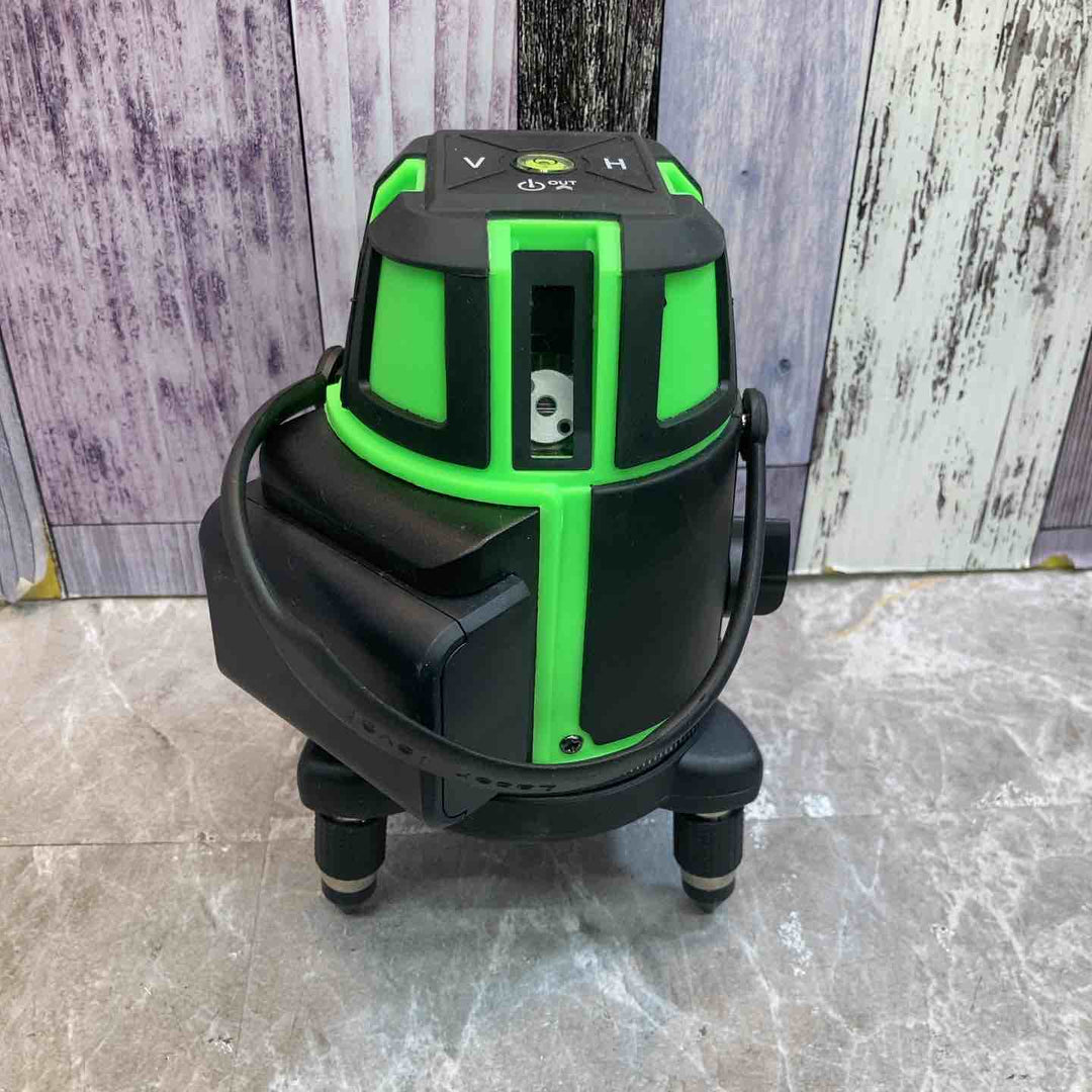 【中古品】型式・メーカー不明 グリーンレーザー レーザー墨出し器【八潮店】