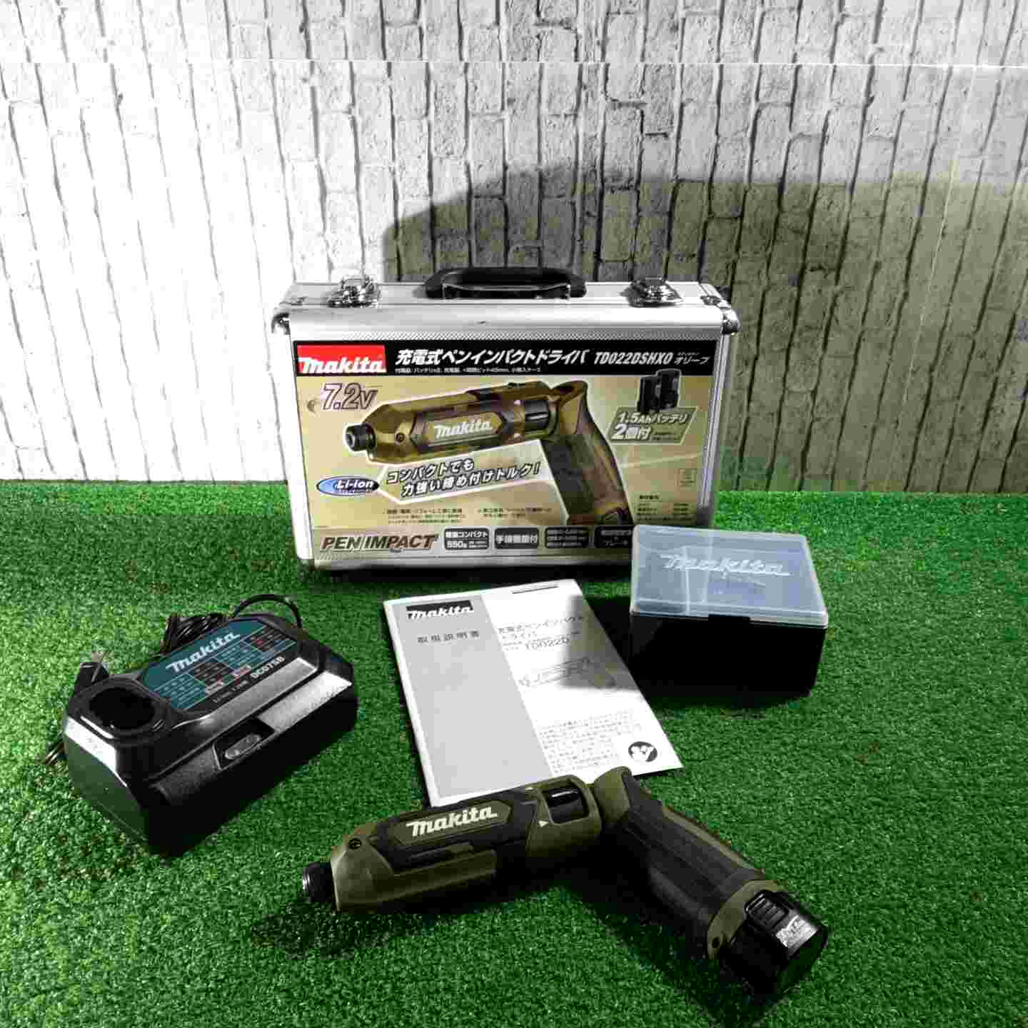 ★マキタ(makita) コードレスペンインパクトドライバー TD022DSHXO 動作確認済【川口店】 ☆マキタ(makita) コードレスペンインパクトドライバー TD022DSHXO