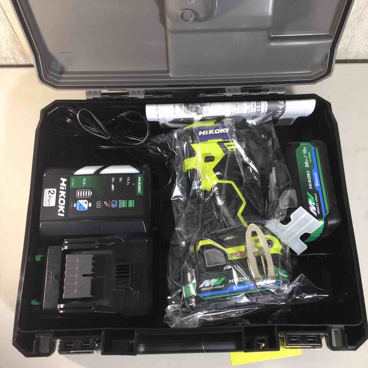 ★ハイコーキ(HIKOKI ※旧:日立工機) コードレスインパクトドライバ スパイダーイエロー WH36DD(2XHYSZ)【戸田店】