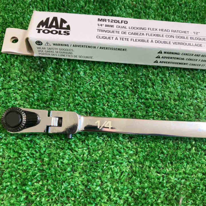 ◇MACTOOLS 1/4デュアルロッキングフレックスラチェット MR12DLFD【町田店】