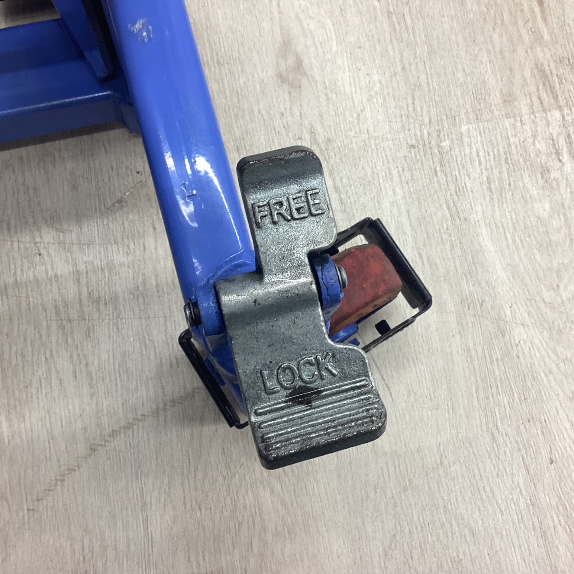 【店頭受取り限定/中古美品！】をくだ屋技研(OPK) パワーリフター 積載350kg PL-H350-15 最高位1500mm フォーク長さ650mm  【川越店】